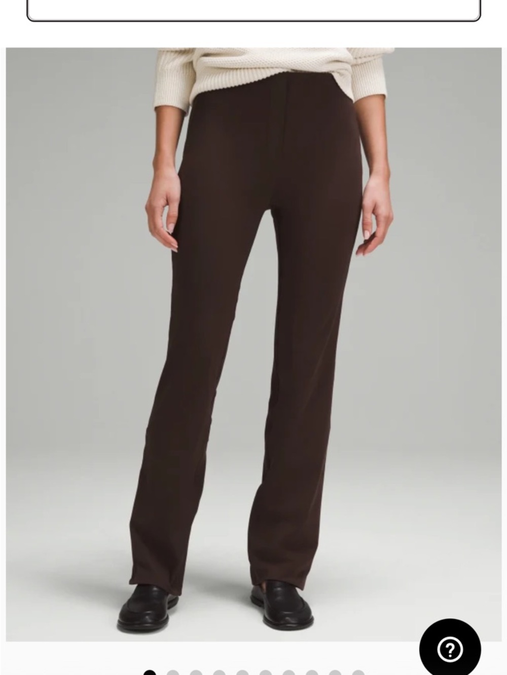 Lululemon smooth fit pull on Olive Green Pants